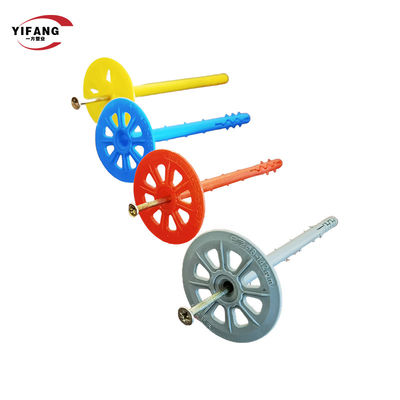 Γαλβανισμένοι χάλυβα τοίχων σύνδεσμοι βιδών αγκύρων μόνωσης βουλωμάτων πλαστικοί