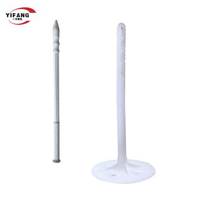 Γκρίζες PP υλικές 50mm πλαστικές άγκυρες μόνωσης τοίχων