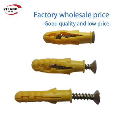 6x30mm 8x40mm επεκτειμένος προστασία του περιβάλλοντος συνδέσμων βιδών πλαστική συγκεκριμένη