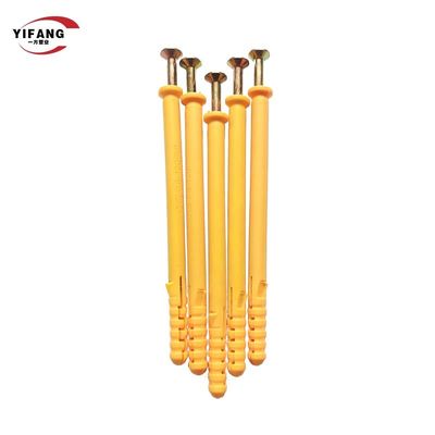 Συγκεκριμένη καρφιών τύπων πλαστική επέκτασης εύκολη παραμόρφωση βουλωμάτων τοίχων αγκύρων μικρή