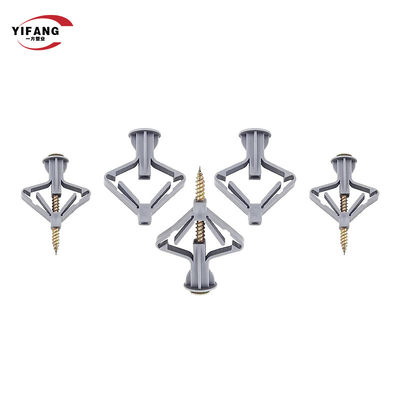 Το εργοστάσιο που πωλεί άμεσα την πλαστική άγκυρα τοίχων πεταλούδων PE επεκτείνει το βούλωμα