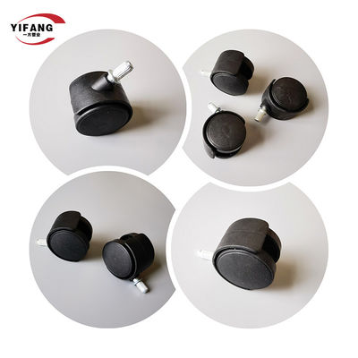 Κύλινδρος 50mm πιάτων cOem νάυλον ρόδες τροχίσκων για τα έπιπλα