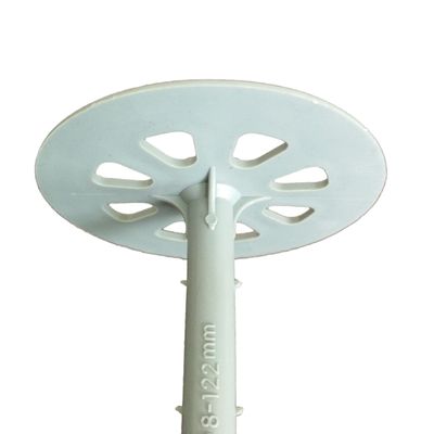 Βούλωμα 60mm τοίχων PE PP πλαστικές άγκυρες μόνωσης