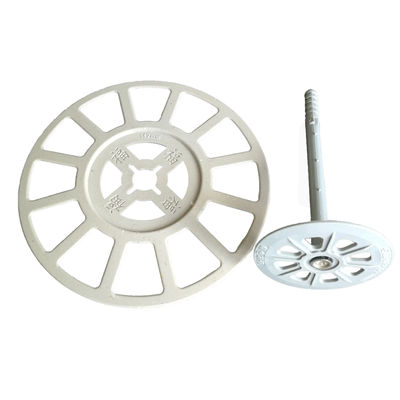 PP 80mm πλαστικές άγκυρες μόνωσης μήκους με το καρφί